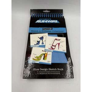 PROJECT RUNWAY FASHION DESIGN SHOES SKETCHBOOK HIGH HEELS DRAWING SET PENCILS